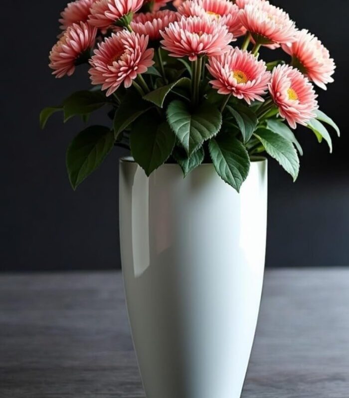 DukanRoad Tower Pot Plant 14 Inch Flower Pots for Home Office Garden Balcony Terrace Plant Container