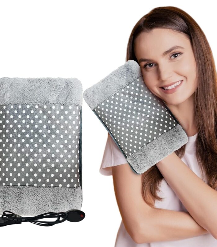 DukanRoad Hot Water Bag Heating Bag Gel hot Water Bag hot bags for pain relief hot water bags electric hot pack heat pad electric for pain relief electric heating pad for back pain Men & Women with Charging Cord (Multicolour)